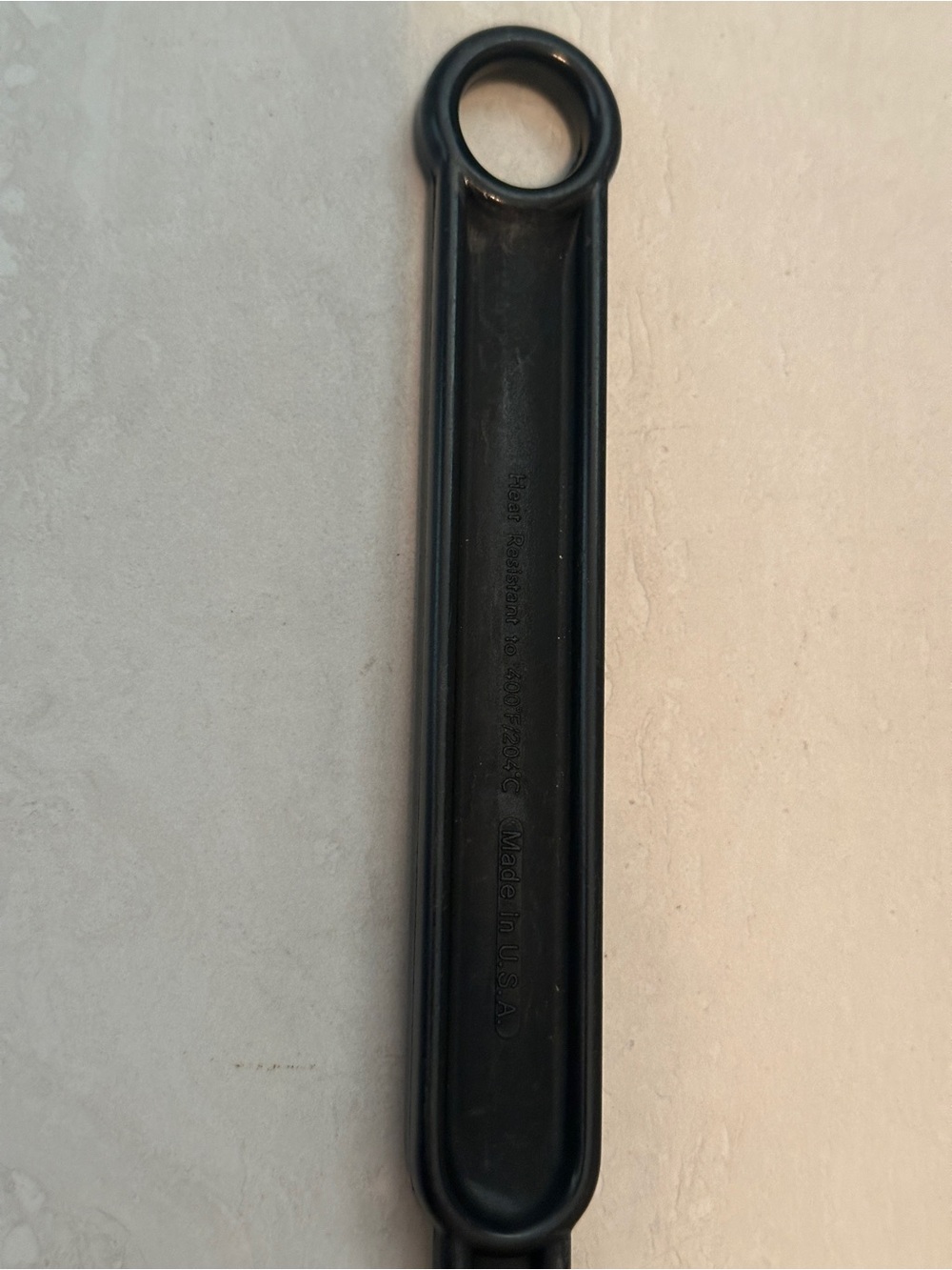 Vintage 1994 Farberware Black Nylon Slotted Spoon Heat Resistant Kitchen Utensil - Picture 5 of 7
